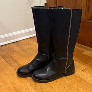 Steve Madden Kids Black Boots Size 3